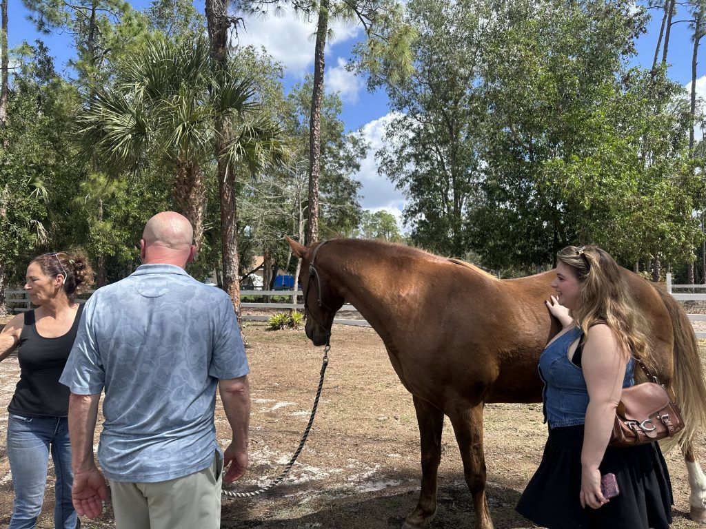 Community supporters at Naples Retreat fundraising event